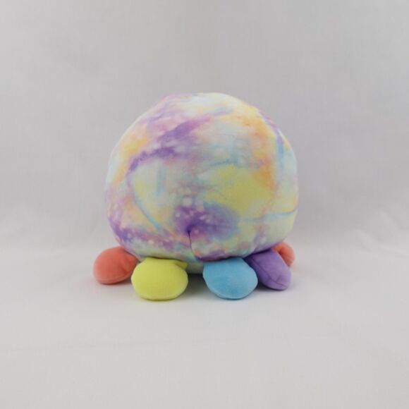 NWOT Squishmallows Pedi The Octopus 8" Plush Rainbow Tie-Dye Stuffed Animal Soft - Picture 11 of 12